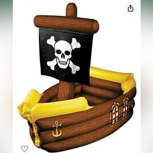 Pirate inflatable cooler